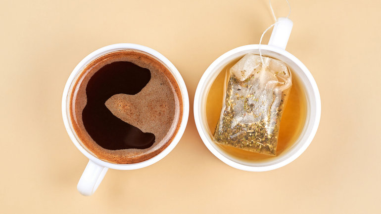Что лучше пить после еды: чай или кофе?