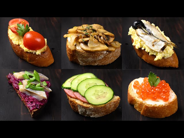 15 лучших бутербродов на Новый год 2024: вкусные и простые рецепты